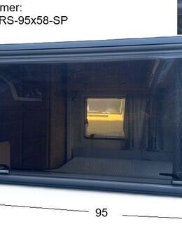Hobby Wohnwagen Fenster ca 95 x 58 gebr. Parapress PPGS-1-XT D2266 (zB 400 BJ 2003) Sonderpreis (Kratzer) - Schotten Zentrum
