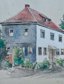 Eine Reise in die Vergangenheit: Sanierungsbedürftiges Haus mit Garage, Scheune und Gewölbekeller - Rödental
