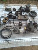 Rasenmäher Rest Teile mit Riemen Kupp. in 63654