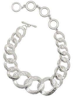 COLLEZIONE ALESSANDRO Kette mit Anhänger GlamChain, Statementkette mit großen Gliedern