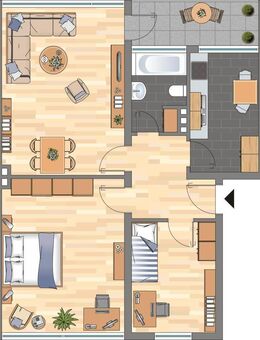 Ruhiges Haus, nette Nachbarn, schöne Wohnung - einziehen & wohlfühlen.. - Werne