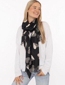 Zwillingsherz Schal "Safari Hearts", angesagtes Herzmuster im Leolook