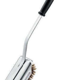 RÖSLE Grillbürste Grillrost-Reinigungsbürste SlideX Brass, Bürste austauschbar