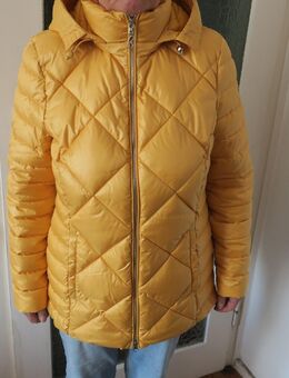Steppjacke Damen mit abnehmbarer Kapuze, Größe 38, zitronengelb - Frankfurt (Oder) Zentrum