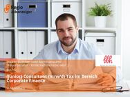 (Junior) Consultant (m/w/d) Tax im Bereich Corporate Finance - München