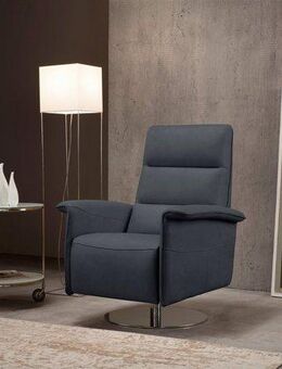 Egoitaliano Sessel Kelly Designsessel, drehbar, manuelle Relaxfunktion mit Push-Back-Mechanismus