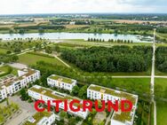 Beim Riemer Landschaftspark - Helles Penthouseflair mit sonniger Dachterrasse und Blick ins Grüne - München