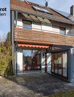 Üppig große Doppelhaushälfte mit ausgebautem Dachstudio, Hobbyraum, 360 m² Grund. - Markt Indersdorf