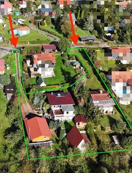 Wohnen & vermieten auf zwei Grundstücken – mit einem Einfamilienhaus, zwei Gästehäusern, Carport & Doppelzufahrt - Tambach-Dietharz (Thüringer Wald)