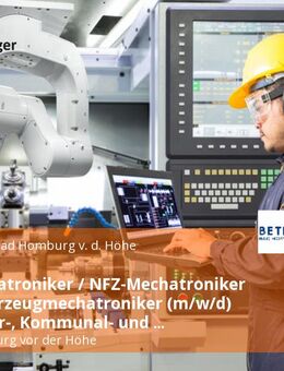 KFZ-Mechatroniker / NFZ-Mechatroniker / Nutzfahrzeugmechatroniker (m/w/d) Feuerwehr-, Kommunal- und Sonderfahrzeuge - Bad Homburg (Höhe)