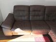 Ledercouch mit Schlafoption in 8309