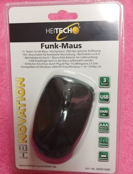 Funk - Maus 3 Tasten Scroll Maus unbenutzt original verpackt - Kerken