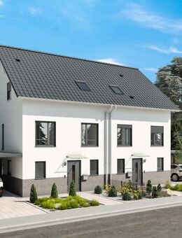 Florstadt: Neubau einer DHH "schlüsselfertig"| mit ca. 138,21 m² Wfl. - Florstadt