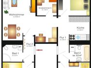 Etagen-Wohnung mit viel Platz !!! - Hohenstein-Ernstthal