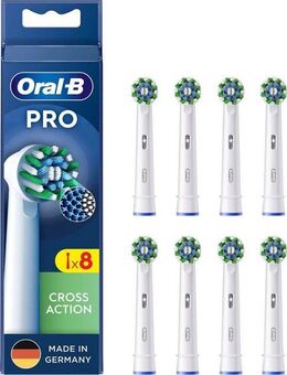 Oral-B Aufsteckbürsten Pro CrossAction, X-förmige Borsten