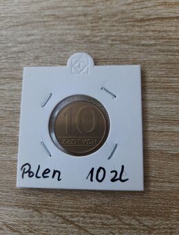 Polen 10 Zloty 1989 Wertzahl. Messing Münze - Unna