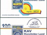 Sangerhäuser Kurier: MiNr. 34 Bl. 8 und 35 Bl. 9, "KAV Mansfelder Land", Block, pfr. - Brandenburg (Havel)