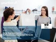 Sales Representative / Außendienstmitarbeiter (m/w/d) - Bamberg