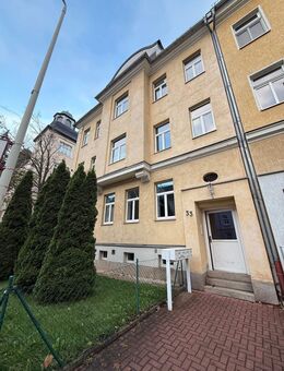 Schöne helle Erdgeschoss 2 Raum Wohnung mit Balkon und Einbauküche ab sofort zu vermieten - Zwickau