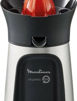 Moulinex Zitruspresse PC603D Vitapress Direct Serve, 100 W, Inkl. 3 Presskegel, Automatisches Ein-/ Ausschalten, Tropfstopp System