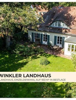 Exklusives Estorff & Winkler Landhaus - 7 Zimmer, Einzeldenkmal auf 933 m² Grundstück in Bestlage - Potsdam