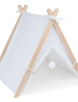 TIAKI Katzentipi Blue Wave - L 56,5 x B 61,5 x H 61 cm