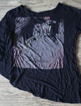 Asymetrisches Armani Jeans Shirt Tshirt mit Glitzersteinen 34 36 - Neuenhagen (Berlin)