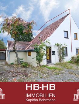 Projekt für Handwerker: Doppelhaushälfte mit großem Grundstück in Bremen-Arsten! - Bremen