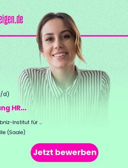 Leitung HR (w/m/d) - Halle (Saale)