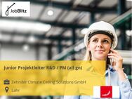 Junior Projektleiter R&D / PM (all gn) - Lahr (Schwarzwald)