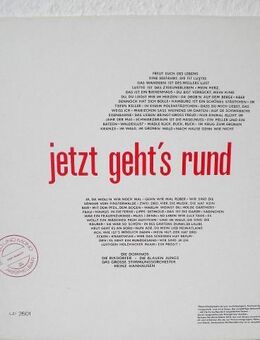 Jetzt geht´s rund-Vinyl-LP,Topas,50/60er Jahre,Rar ! - Linnich