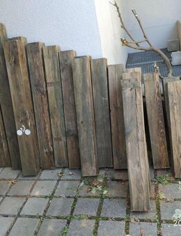 imprägnierte Kanthölzer Palisaden 12x14 cm 22stck - Fulda Zentrum