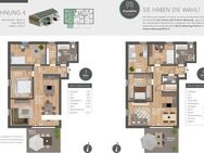 Natur Pur: Neubau 4-Zimmer-Dachgeschoss-Wohnung barrierfrei mit Aufzug in idyllischer Arzberglage (provisionsfrei) - Beilngries