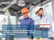 Architekt (m/w/d) für die Planung im Hausbau und die Umsetzung unserer Bauvorhaben - Isernhagen