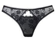Vivance String mit verführerischem Cut-Out und feiner Zierschleife mit Accessoire