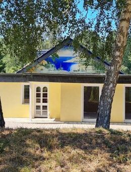 Eine Perle: freistehender Bungalow mit Privat-Zufahrt, drei Garagen + Carport in absoluterTraumlage - Willich