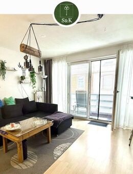 Attraktive 2-Zimmer-Wohnung mit Balkon und Tiefgaragenstellplatz zentral in Offenburg - Offenburg
