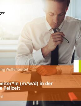 Sachbearbeiter*in (m/w/d) in der Stadtkasse Teilzeit - Wolfenbüttel