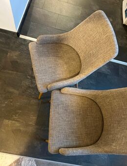 2 Stoffstühle von Venture Design – skandinavisch, bequem & stilvoll - Neukirchen-Vluyn