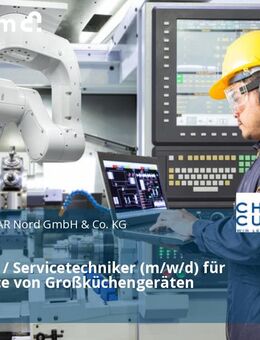 Elektriker / Servicetechniker (m/w/d) für den Service von Großküchengeräten - Kiel
