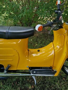 Simson Schwalbe KR51/2 Neuaufbau 4 Gang DDR Papiere Saharabraun - Golßen