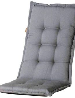 Madison Hochlehnerauflage Panama, 123 cm, TOPSELLER!, (Auflage, OTTOs Choice), passend für Hochlehner, grau