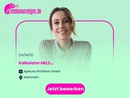 Kalkulator HKLS (w/m/d) - Mannheim