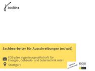 Sachbearbeiter für Ausschreibungen (m/w/d) - Stuttgart