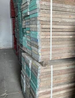 Plettac Holzboden SL B32 L250 GEBRAUCHT - Naunhof Zentrum