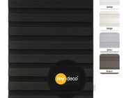 Doppelrollo Just, mydeco, Lichtschutz, ohne Bohren, freihängend, Klemmfix