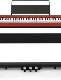 CASIO Digitalpiano CDP-S160RD (Set), mit Stativ und Pedaleinheit