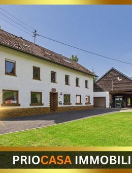 Historisches Anwesen mit 241 m² Wohnfläche & 36.000 m² Grundstück Alsbach 14, 54675 Mettendorf - ca. 12 min Vianden, 22 min Diekirch, 22 min Echterna - Mettendorf