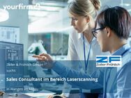 Sales Consultant im Bereich Laserscanning - Wangen (Allgäu)