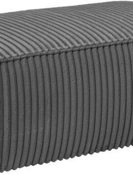 OTTO home Hocker FINNLEY, Polsterhocker in Bouclé, Struktur fein u. Mega Cord verfügbar, passend zur Polster-Serie Finnley